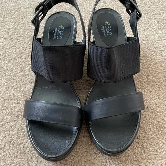 Easy Spirit Shoes E36 Easy Spirit Wedge Sandals Poshmark